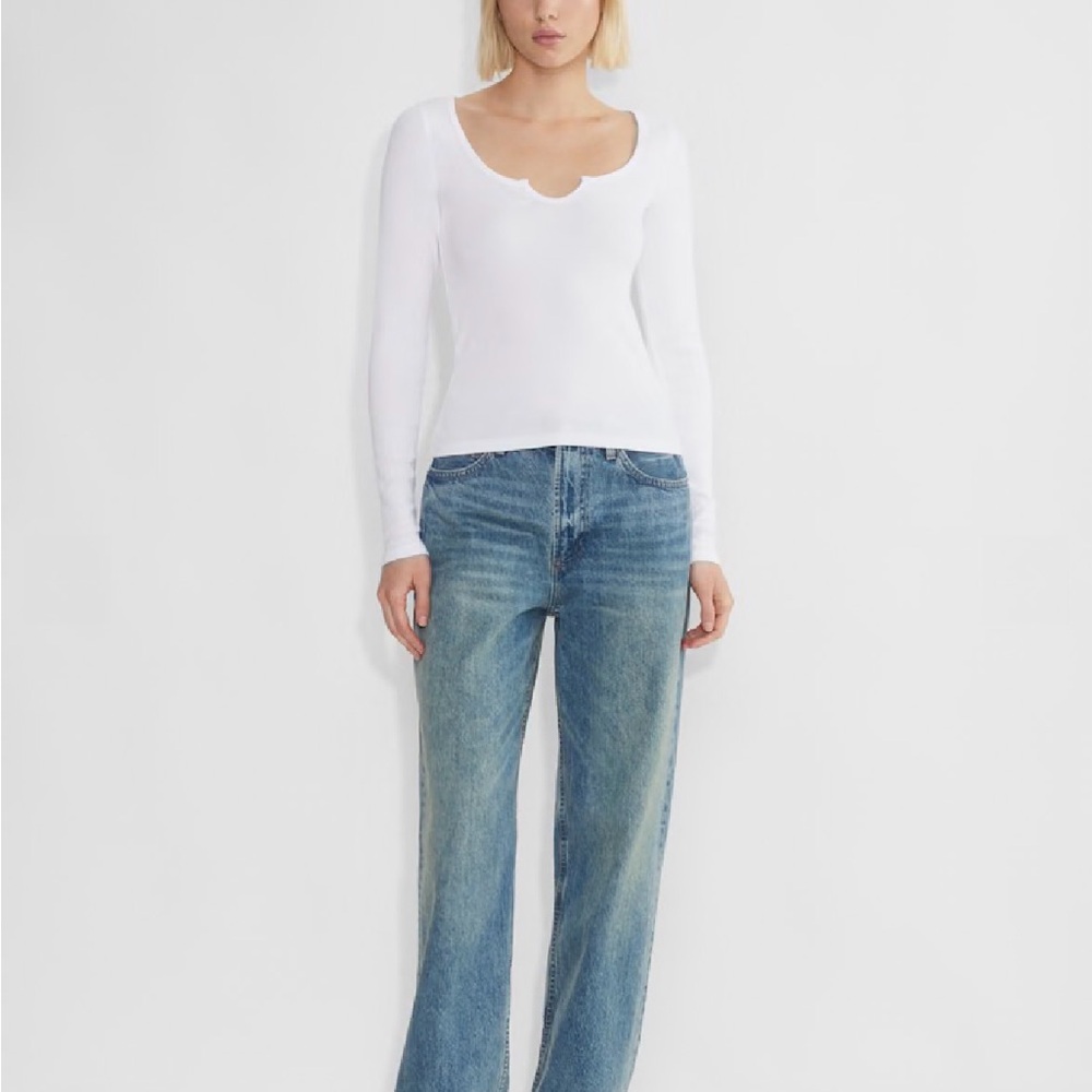 Aritzia Homestretch Notch Longsleeve